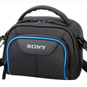 Sony Camera Case with interior pocket, outer zipper pocket and 2 way str…